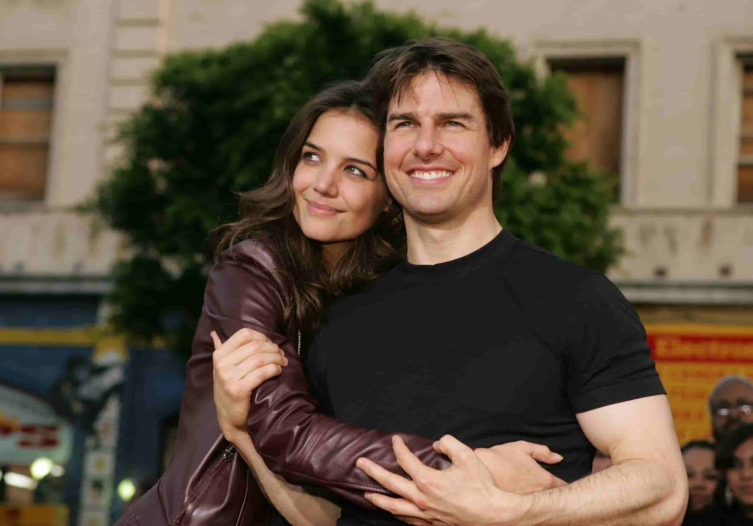Katie with Tom Cruise