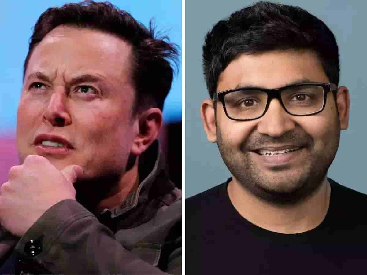 Elon Musk and Parag Agarwal