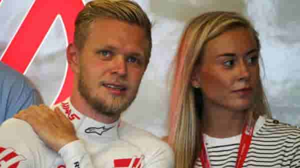 Kevin Magnussen wife