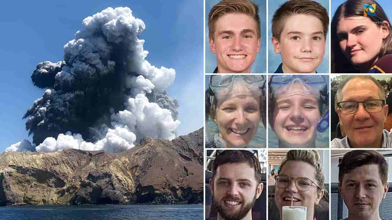 White Island Volcano eruption survivors