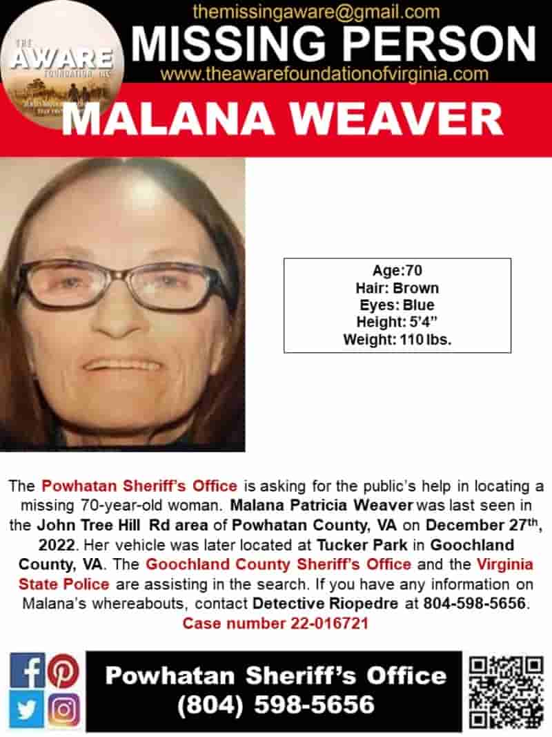 Malana Patricia Missing