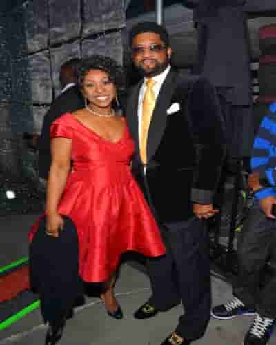 Gladys Knight with her husband William McDowell