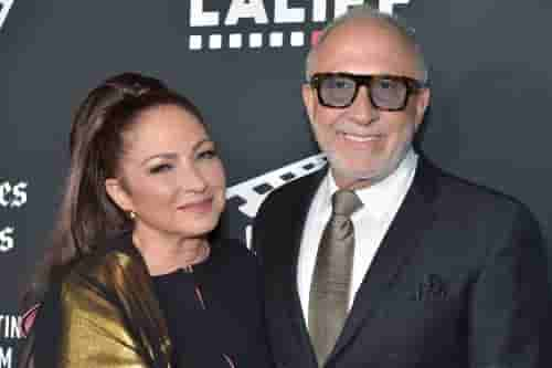 Gloria with her Husband Emilio Estefan