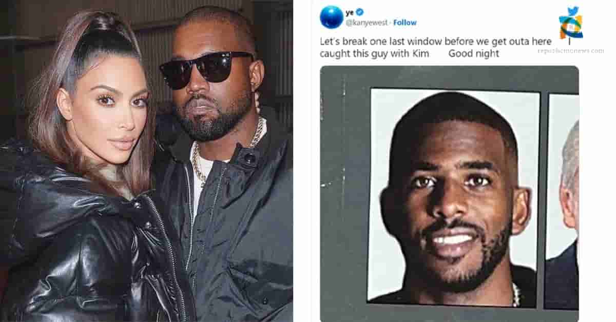 Kanye West accuses Chris Paul on Twitter