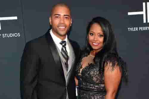 Keisha Pulliam With her Husband Brad James