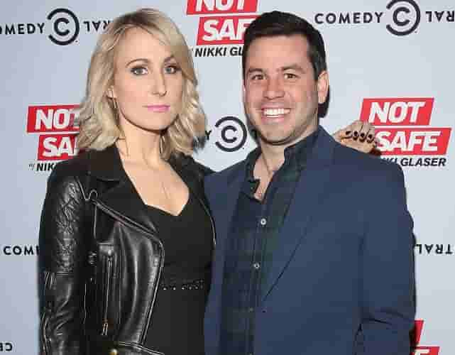 Nikki Glaser with her boyfriend Chris Convey