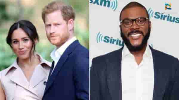 Prince Harry and Meghan reveals Tyler Perry the Godfather to daughter