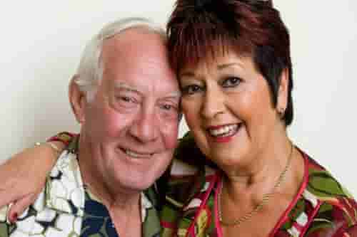 Ruth Madoc With Her Husband