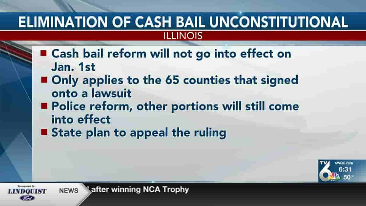 illinois cash bail unconstitutional