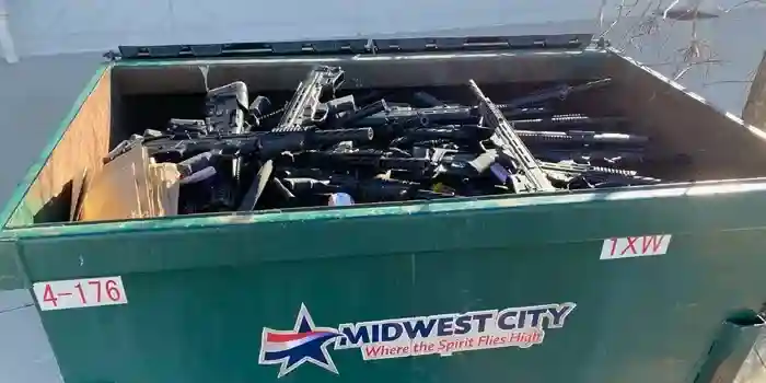Oklahoma dumpster guns disposed by Raymond Anthony Mussatto