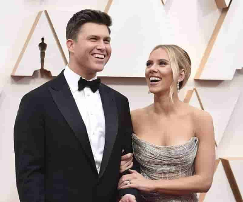 Scarlett Johansson Husband Colin Jost