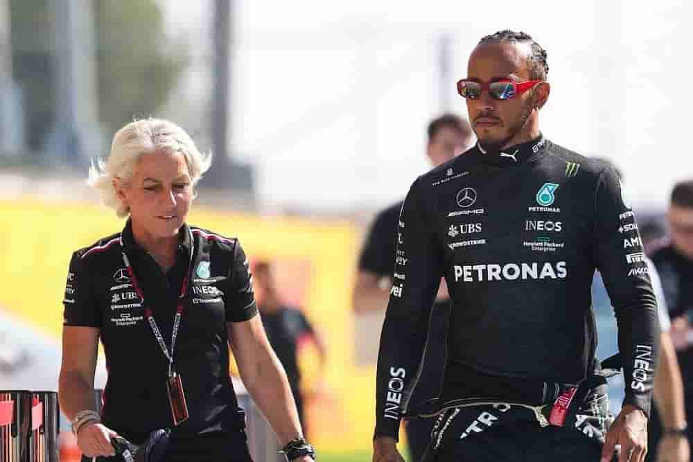 Angela Cullen no longer F1 trainer for Lewis Hamilton