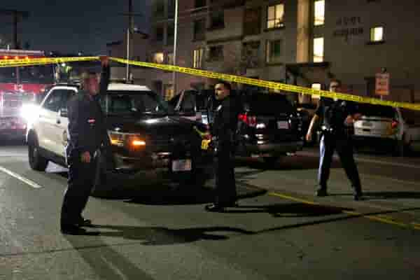 Los Angeles police officers