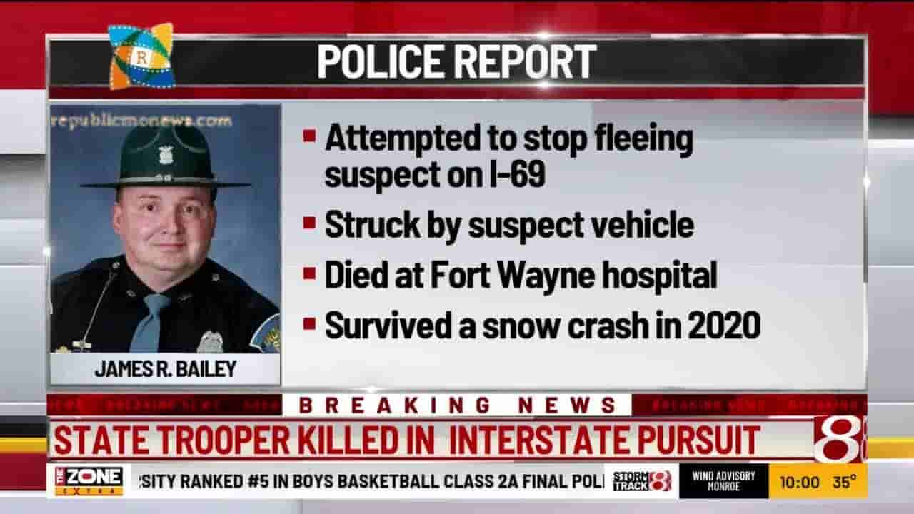 Trooper James Bailey Cause of death