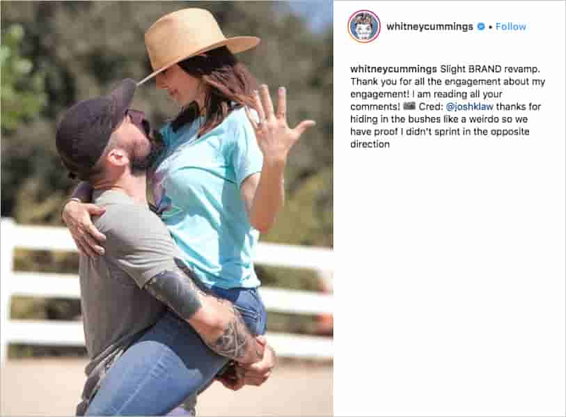 Whitney Cummings Engaged with Miles Skinner