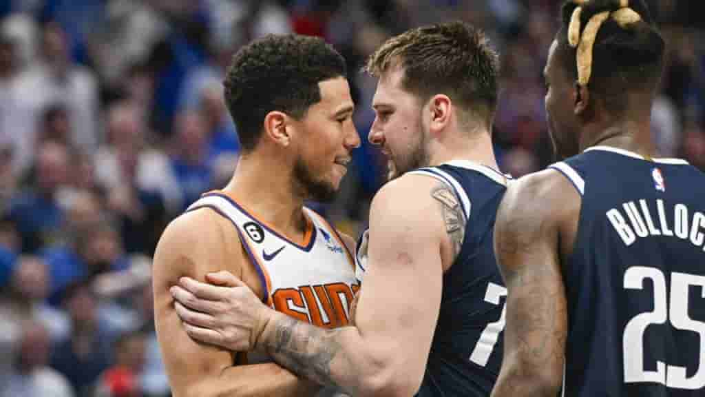 With his recent post, is Luka Doncic mocking Devin Booker? – The ...