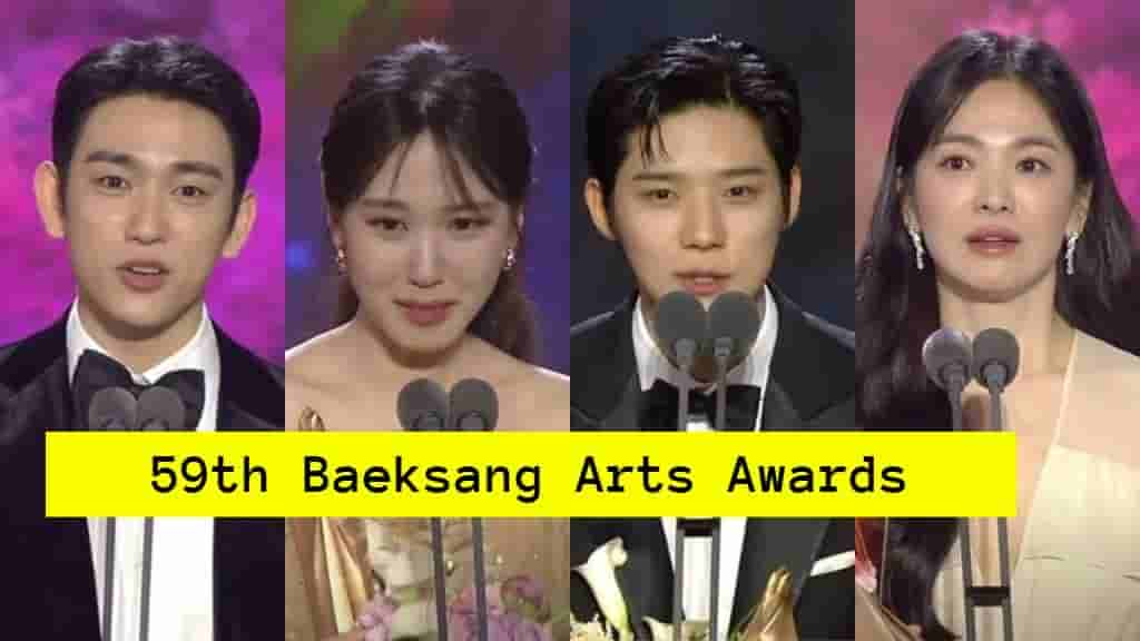 59th Baeksang Arts Awards A big win goes to The Glory, Park Eunbin