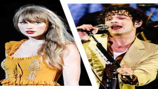 Matty Healy and Taylor Swift