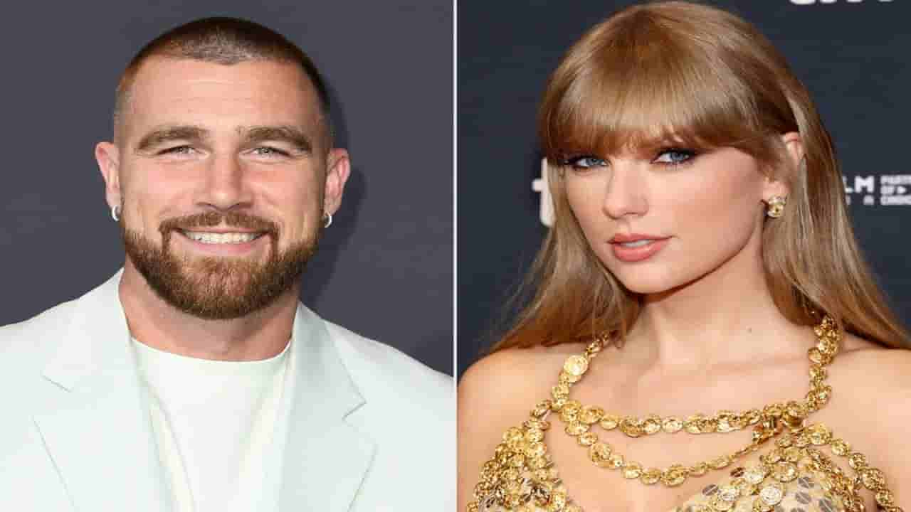 Taylor Swift and Travis Kelce