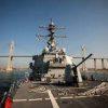 USS Ford Carrier Strike Group, Middle East tensions, military deployment, national security