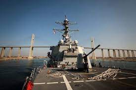 USS Ford Carrier Strike Group, Middle East tensions, military deployment, national security