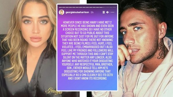 Chelmsford Court ordered Stephen Bear to pay compensation to Georgia Harrison for releasing her sex tape