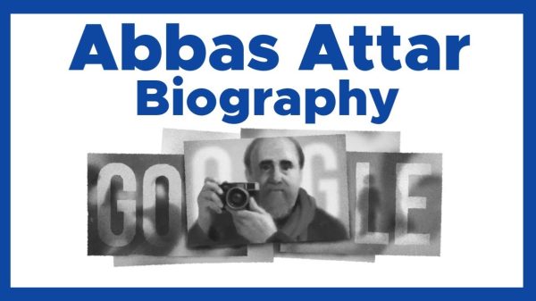 Google's Doodle paid tribute to Iranian Revolution Photographer- Abbar Attar