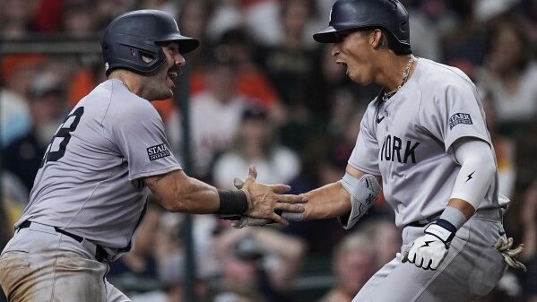 The Yankees overcame the Astros with home runs by Cabrera, Soto, and Volpe