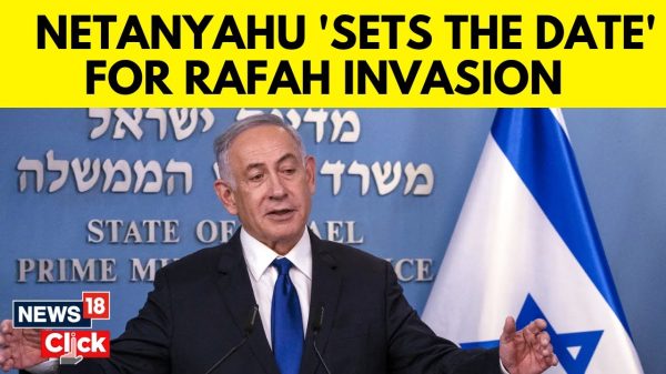 Israel PM Netanyahu Says "There Is A Date" For Rafah Invasion